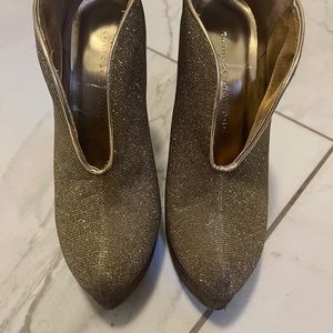 Chinese laundry gold booties